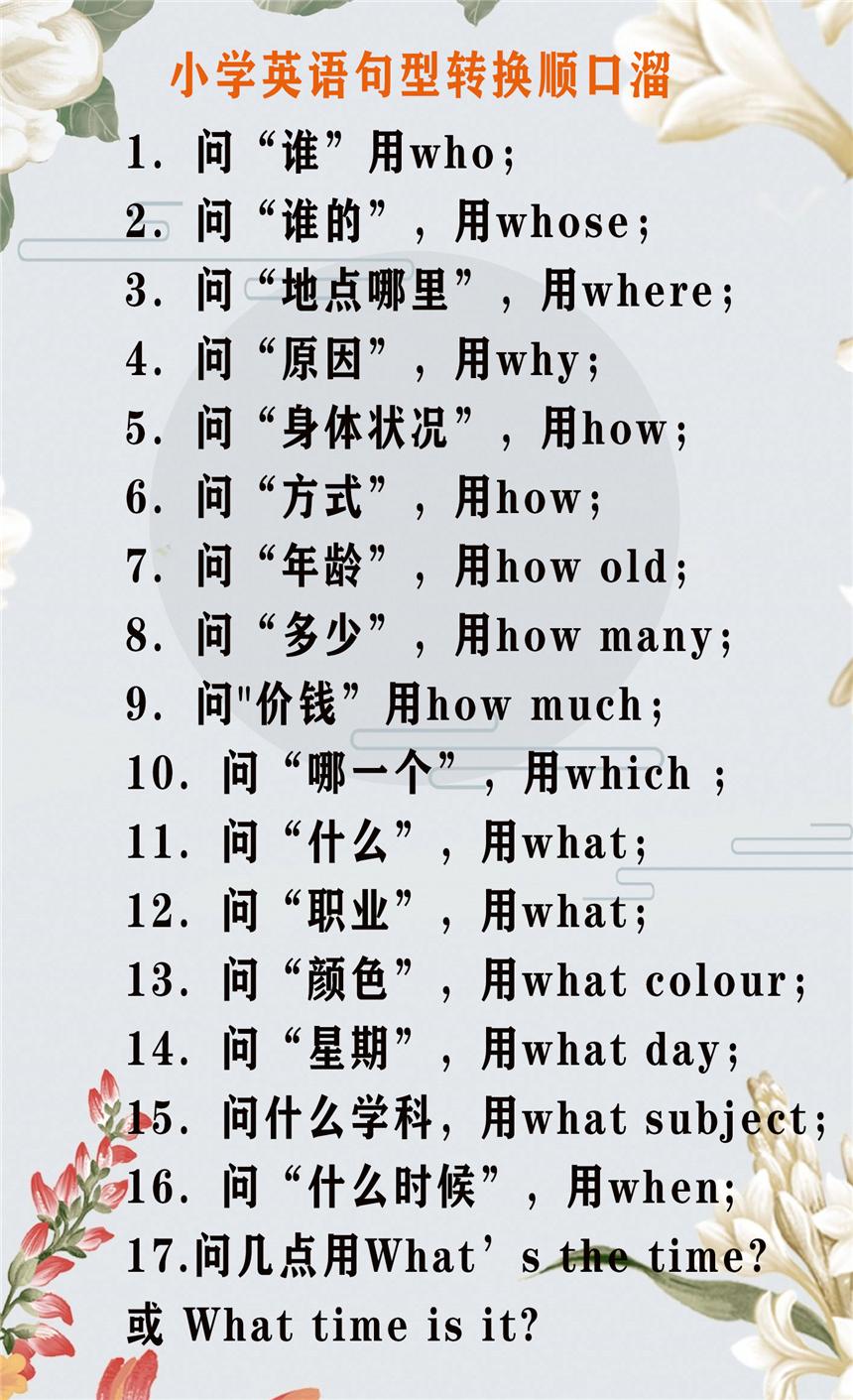 画线提问_划线部分提问30道_小学就划线部分提问练习