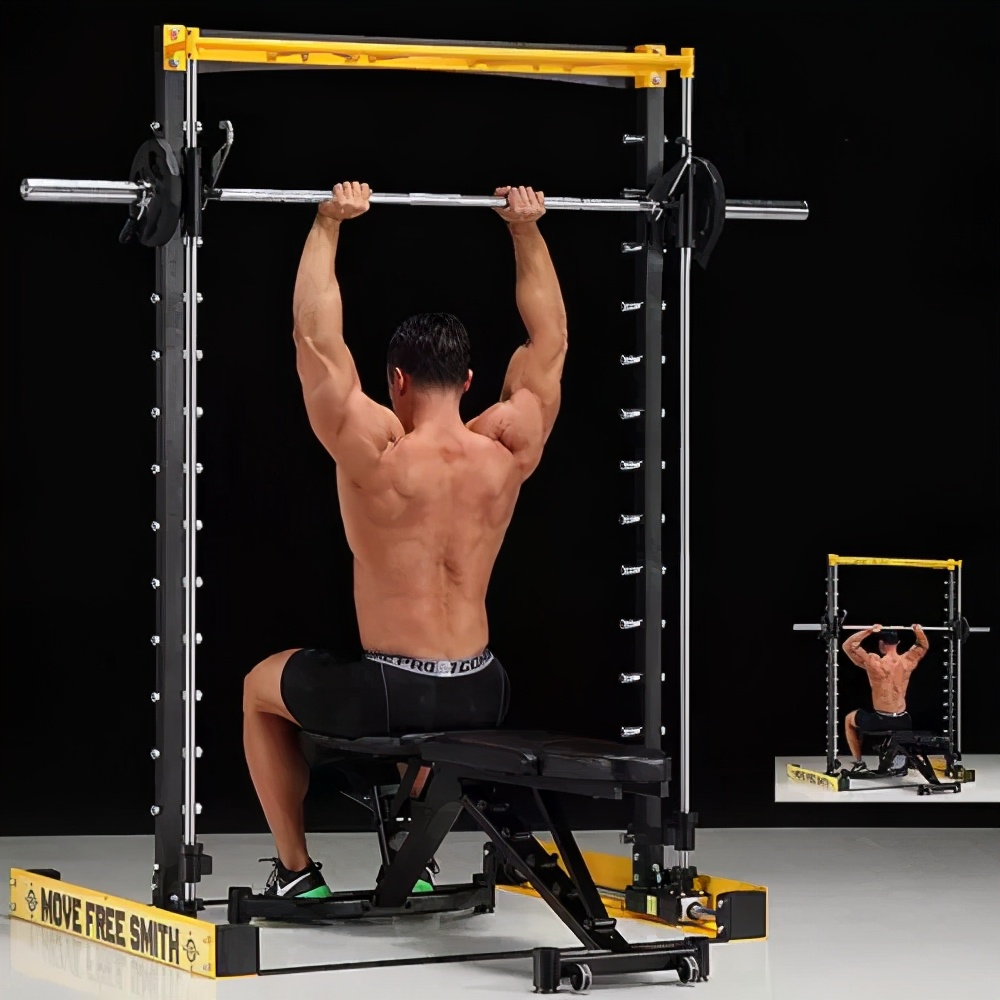 史密斯综合训练器_史密斯机训练动作_史密斯机优缺点分析