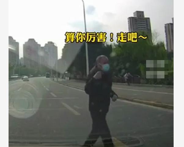 女新手首次上路，遇到“自杀式”碰瓷，女司机智应对-有驾