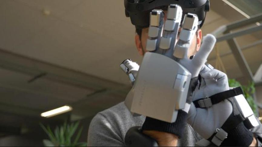 VR手套_柔性传感器_健身专用手套