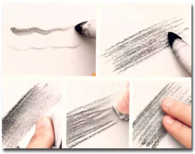 排线练习_排线表现方法_素描线条技法